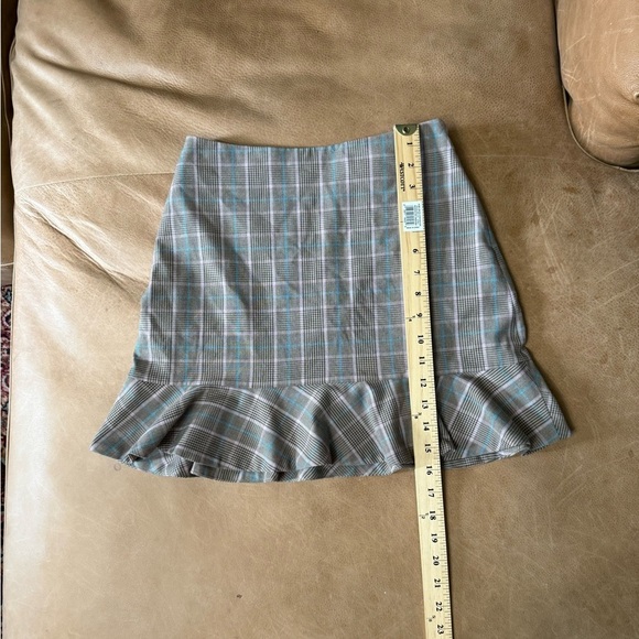 Aritzia Sunday Best Plaid Pencil Skirt Y2K Schoolgirl Academia Preppy Size 2 - Picture 3 of 9
